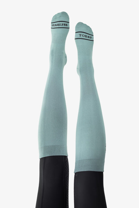 RIDING SOCKS | DYNASTY GREEN BLACK - FEARLESS TODAY