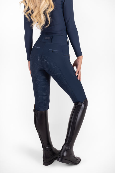 CRYSTAL KYLIE - RIDING LEGGINGS | NAVY