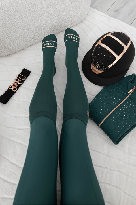 CLARA SOCKS | LA LUNE ROSE GOLD - HORSE GIRL