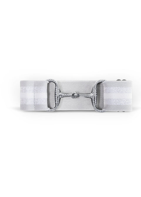 GINNY - BELT | STRIPE | STARDUST SILVER SWAROVSKI