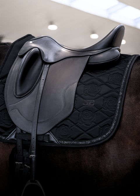 SERENA - DRESSAGE SADDLE PAD | BLACK