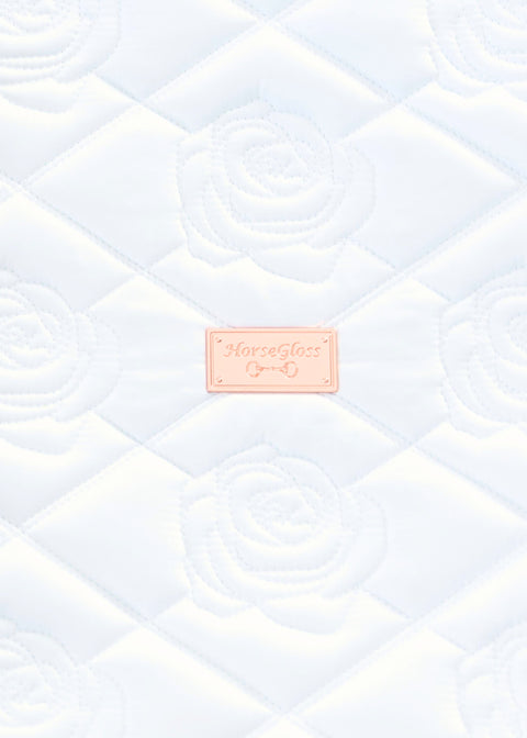 SERENA - DRESSAGE SADDLE PAD | WHITE ROSE GOLD