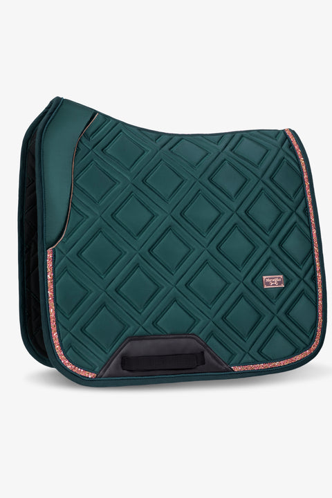CELINE - DRESSAGE SADDLE PAD | LA LUNE ROSE GOLD